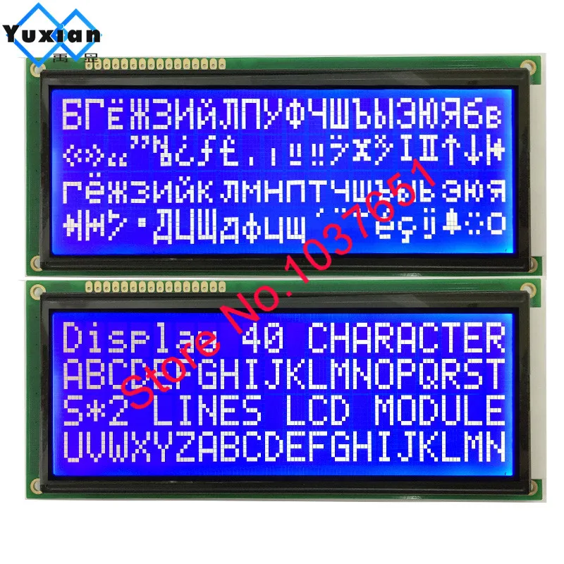 1 шт. 2004 20*4 Большой Размер символа ЖК-дисплей дисплей модуль с ЖК-дисплеем 5V 146*62,5 мм HD44780 LC2042 WH2004L
