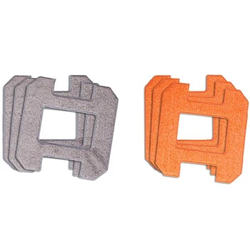 

For Liectroux Robot X6 Vacuum Cleaner Parts Fiber Mop Cloths 4 Sets for Window Cleaning Vacuum Robot X6 Wet and Dry Cleaning