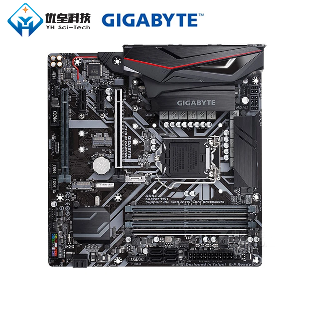 

Original Used Desktop Motherboard Gigabyte GA-Z390 M GAMING Z390 LGA 1151 Core i7/i5/i3/Pentium/Celeron DDR4 64G Micro ATX