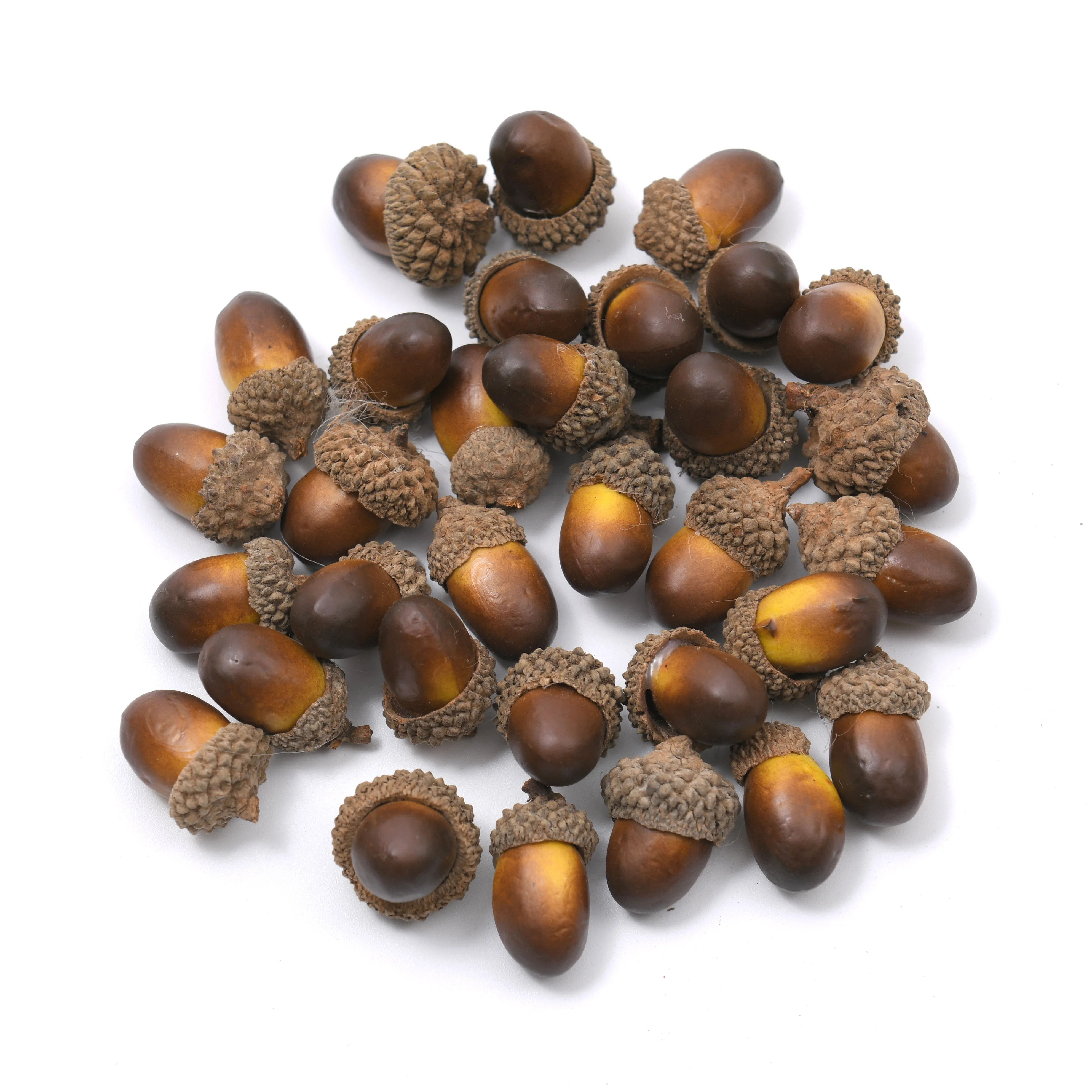 Недорогие искусственные фрукты и овощи из пенопласта 20 шт. красивых желудей
