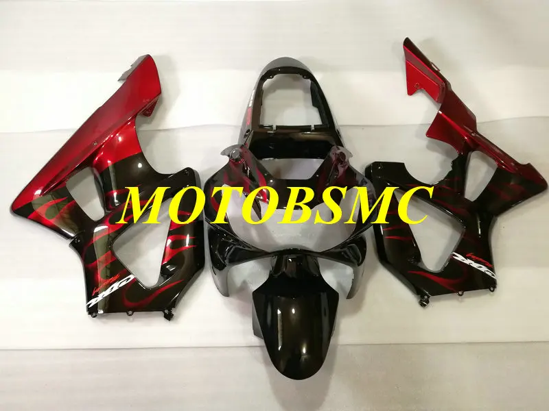 Литьевая форма обтекатель комплект для CBR900RR 929 00 01 CBR 900RR 900 2000 2001 ABS красные
