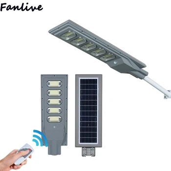 

4pcs 150W LED Solar Outdoor Garden Park Road Light Waterproof PIR Motion Sensor Solar LED Street Light 50cm Pole