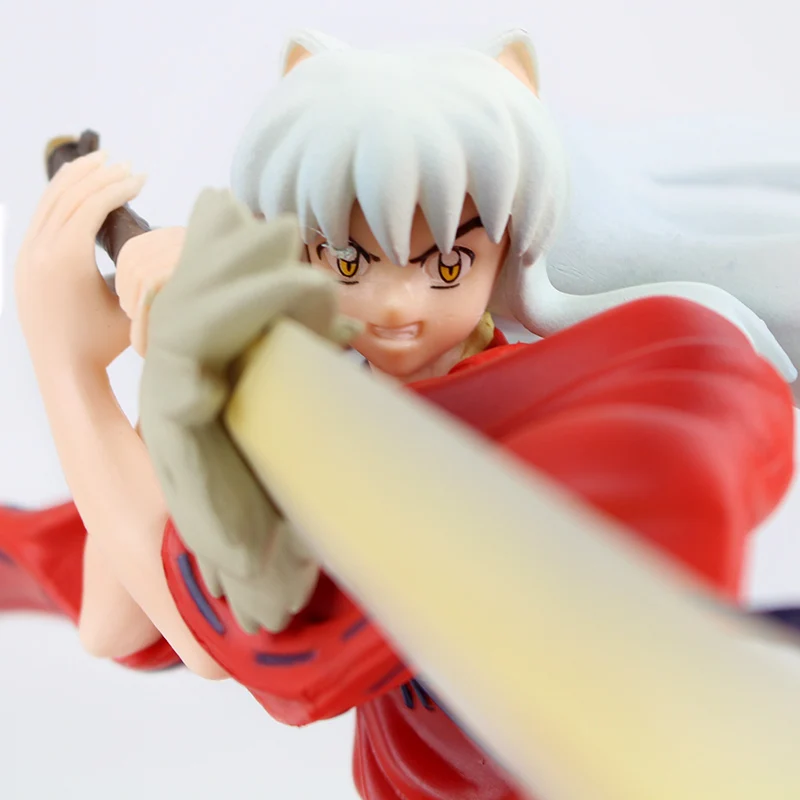 Аниме Inuyasha фигурка Inuyasha Sesshoumaru собака демон Tessaiga Tenseiga Меч Модель игрушки