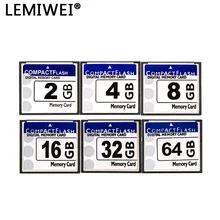Карта памяти LEMIWEI CF Настоящее Хранение 2 ГБ 4 ГБ 8 ГБ 16 ГБ 32 ГБ 64 Гб cf-карта передача H2testw карта памяти компактная флеш-карта класс 10 для камеры