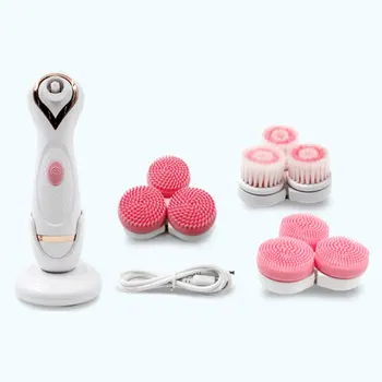 

3D Silicone Face Cleansing Instrument Electric Pore Cleansing Instrument Charging Home Massage Face Massage Artifact Waterproof