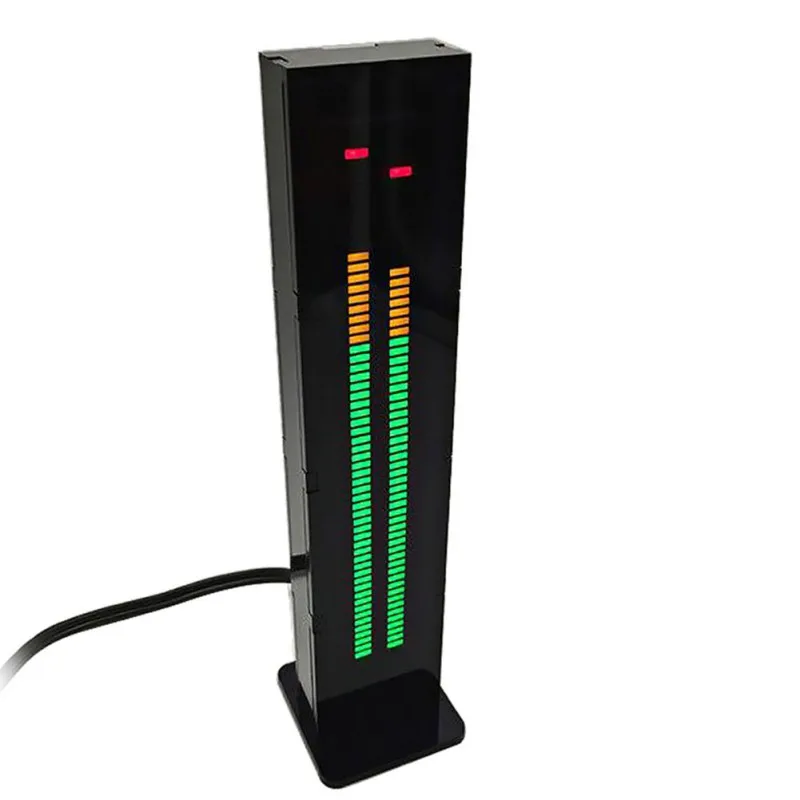 

AS60 Double 60 Segment VU Table Parts Professional LED Level Volume Indicator Music Spectrum Electronic DIY Kit Light