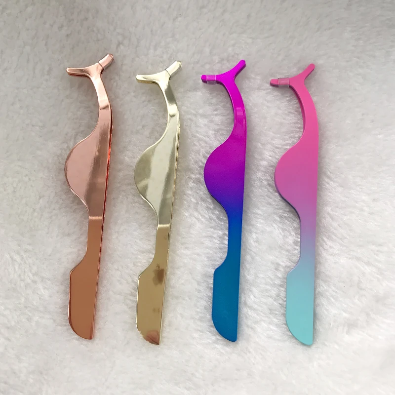 20/50/100 pcs Mink False Eyelashes Extension Gold Rose Gold Tweezers 20/50/100 pcs Mink False Eyelashes Extension Gold Rose Gold Tweezers