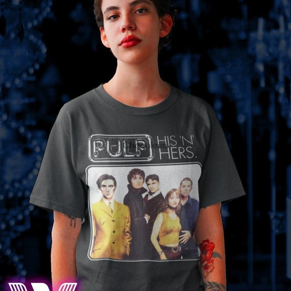 Pulp rock band футболка britpop 90s | Мужская одежда