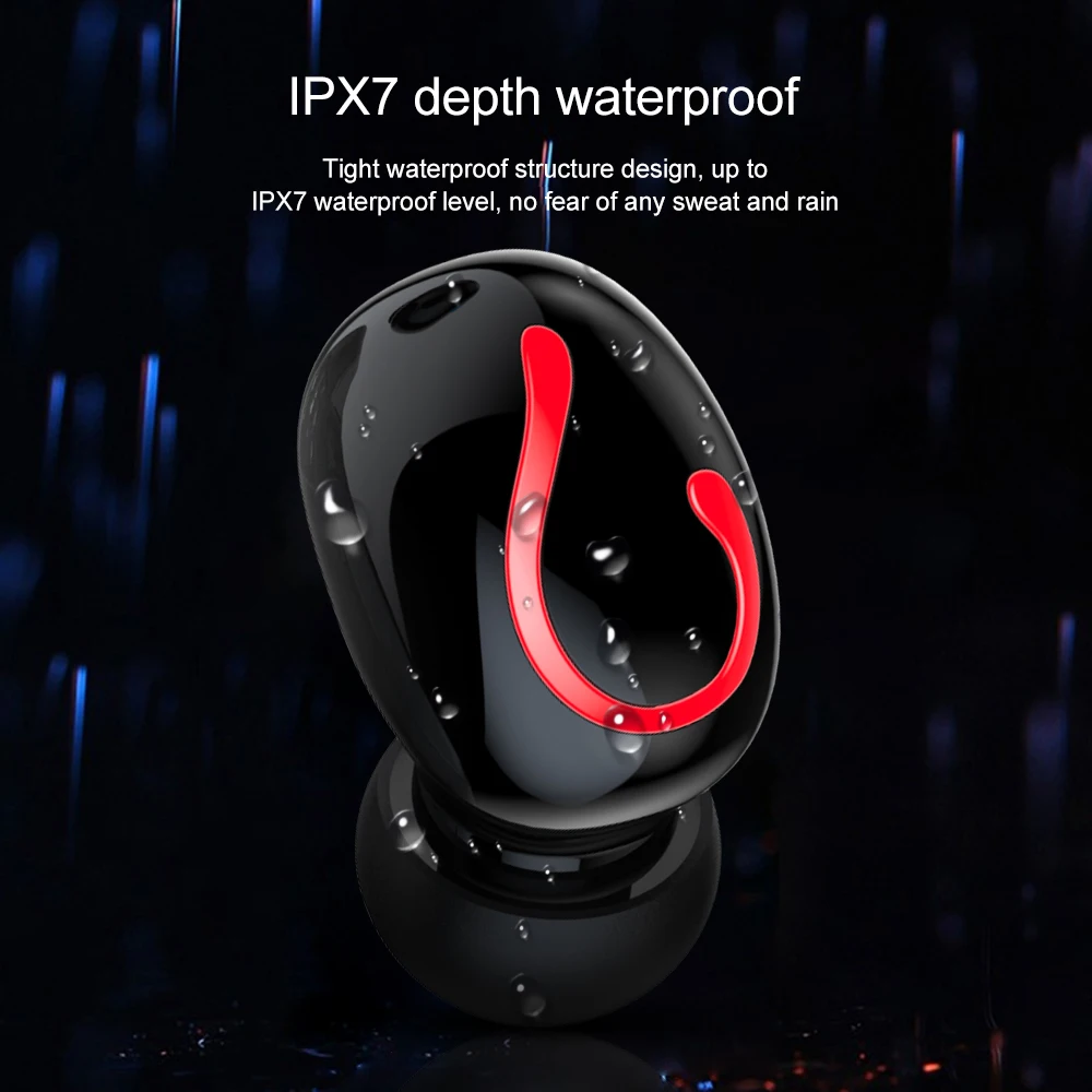 TWS беспроводные наушники Мини Bluetooth наушники 5,0 с микрофоном водонепроницаемые наушники с микрофоном чехол для зарядки Игровые наушники VS Q32