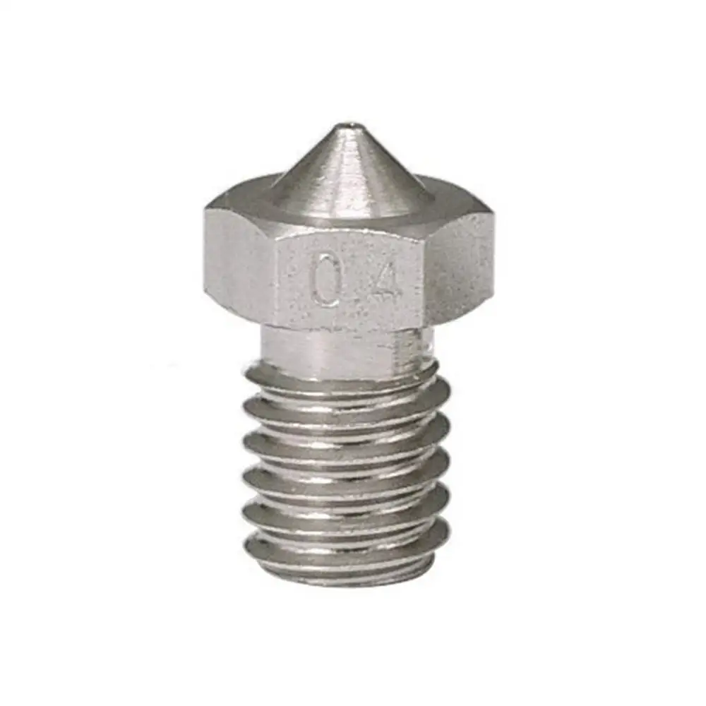 

3D Printer Accessories Nozzle Stainless Steel Metal Nozzle 0.4mm For 1.75Mm Filament For 3D Printer
