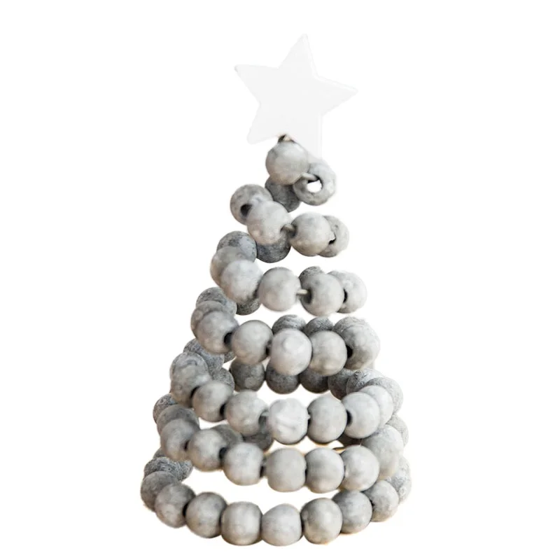 B Spring Santa Hat Xmas Christmas Tree Spiral Party Table Decorations Christmas Tree Desktop Ornaments Tree Topper Decorative - Цвет: B