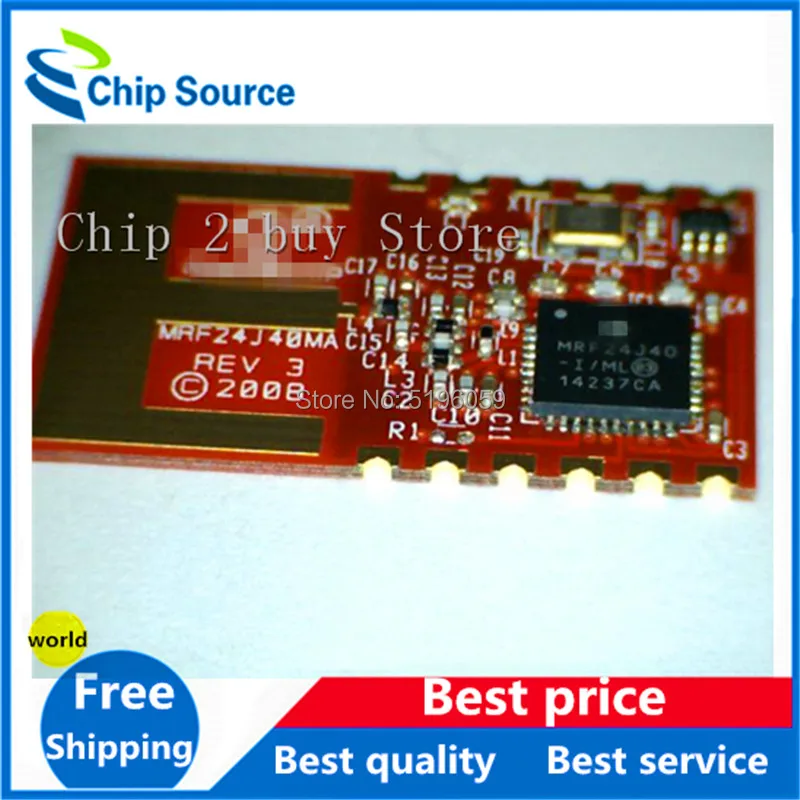 1 шт. MRF24J40MA-IRM MRF24J40MA RF приемопередатчик модули 802.15.4 Zigbee модуль приемопередатчика 2,4 ГГц интегрированное крепление поверхности трассировки