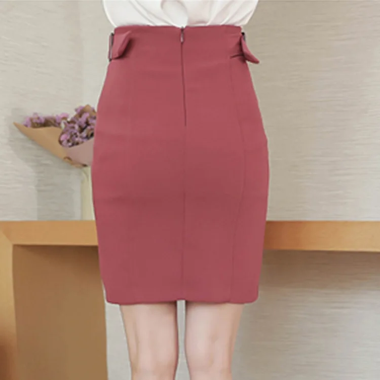 

Skirt WOMEN'S Dress 2017 Winter New Products Korean-style Slim Fit Fashion Midi-skirt Elasticity Skirt