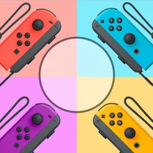 Bluetooth gamepad para nintendo switch joy-con (l/r) controlador para interruptor sem fio joysticks cinta dropshipping
