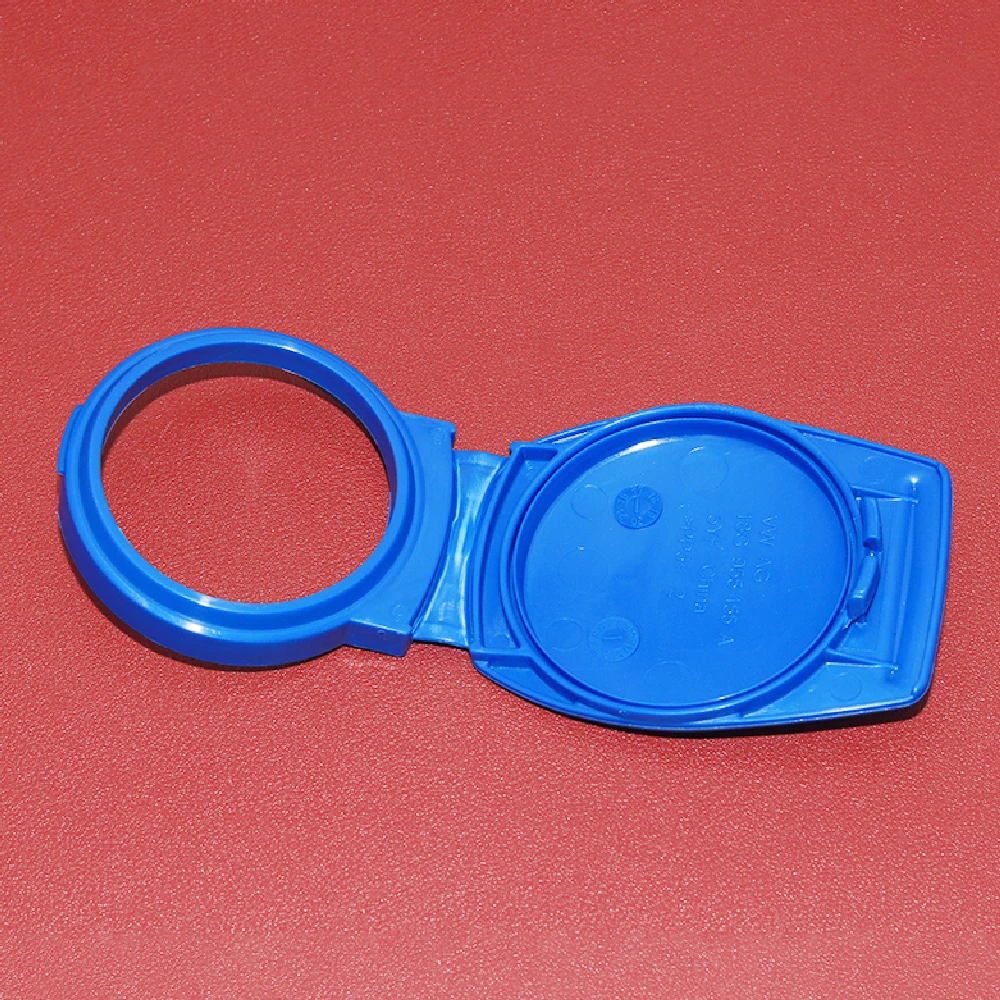 Windshield Washer Tank Cap Blue Windshield Wiper Washer Tank Bottle Fluid Reservoir Cover Cap Fit For VW Golf CC Jetta Passat Tiguan SKODA Fabia Octavia