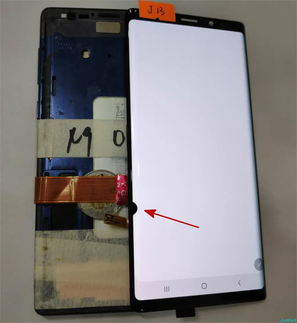 Для samsung Galaxy Note 9 N960 N960F N960D N960DS дефект ЖК-дисплей кодирующий преобразователь сенсорного экрана в сборе 6," Note9