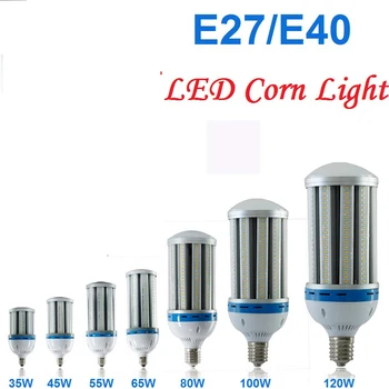 

Inustrial Factory Home Garden Porch Path Use LED Corn Light Bulb E27 E40 AC85~265V IP33 Garage Warehouse High Bay Barn Backyard