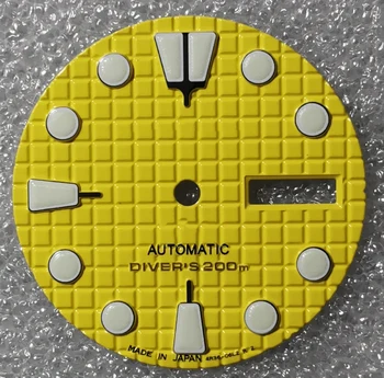 

Seikomodify refitting 28.5mm abalone font lattice plate Guiwang font refitting watch special plate
