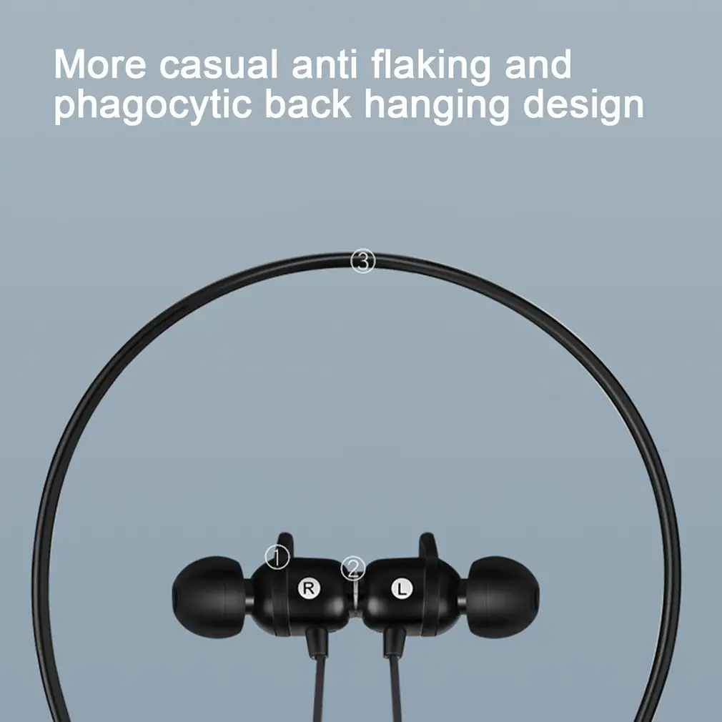 Wireless Bluetooth Earphones Magnetic Sports Running Headset IPX5 Waterproof Sport earbuds Noise reduction Headphones