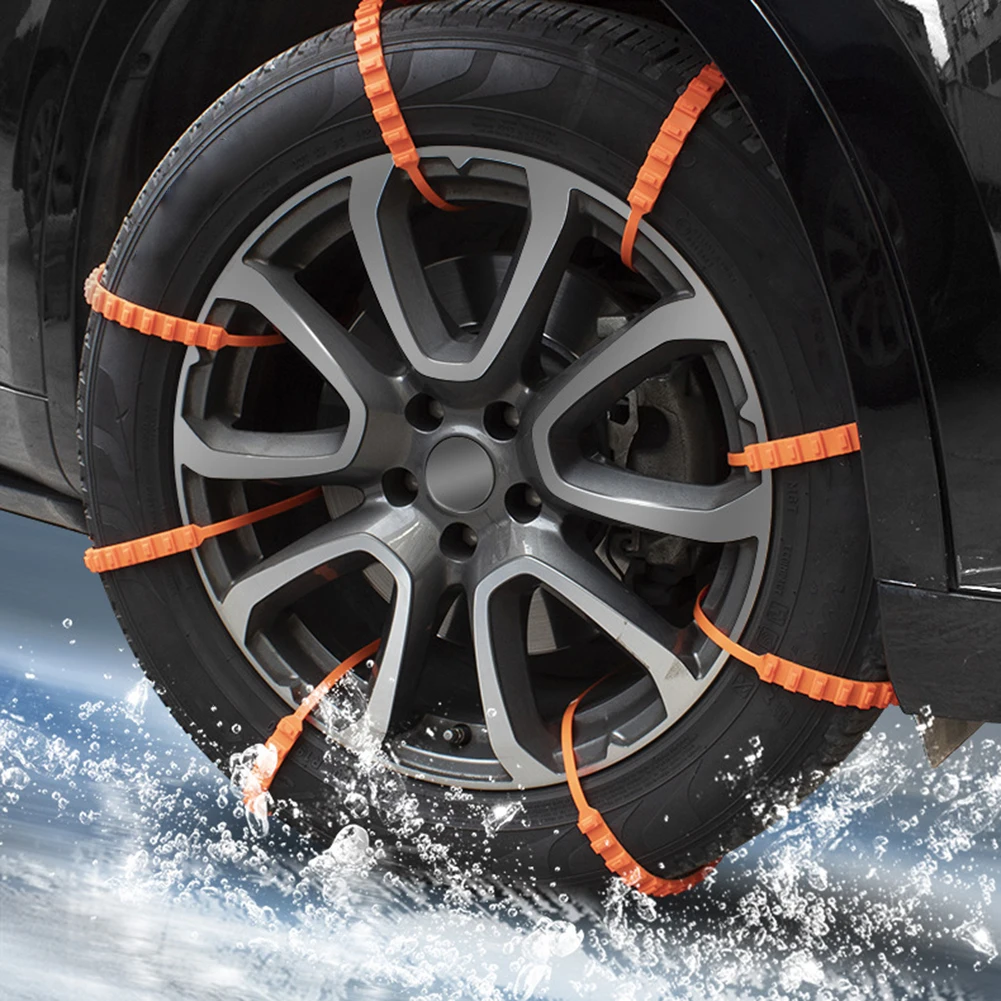 Winter Car Snow Chain Antiskid Car Motorcycle Outdoor Snow Tire Emergency Anti-Skid Tyre Chains Auto Accessories 10/20/40Pcs