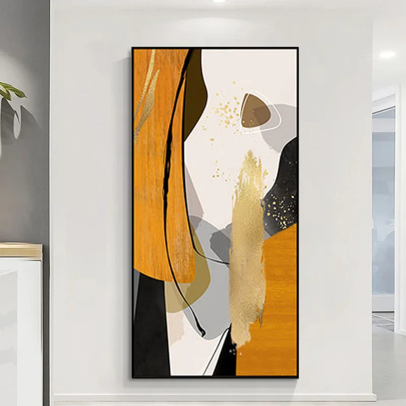 

Handmade Abstract Oil Painting Wall Art Colorful Style Picture Minimalist Modern On Canvas Decorative For Living No Frame