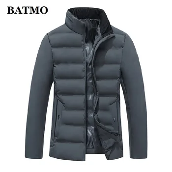 

BATMO 2019 new arrival winter high quality casual parkas men,men's thicked jackets men,2713