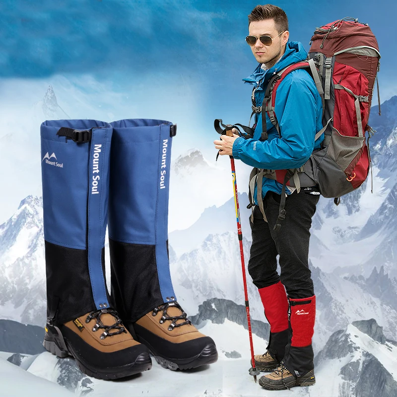Hiking Legging Gaiters Waterproof Boot Shoe Leg Covers Hunting Climbing Camping Ski Travel Leg Warmers Foot Covers Snow Gaiters
