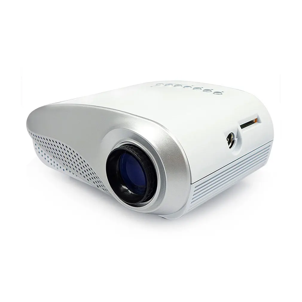 

Rigal RD802 Portable Movie Video Projector Home Theater 480x320P USB VGA High Definition Input Movie Video Projector