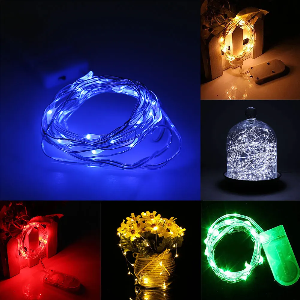 

3.0M 30LED LED Flexible Strip String Light w/Battery Box Waterproof Wedding Party