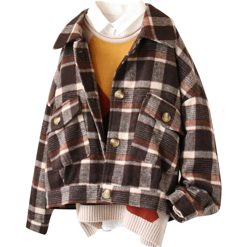 Max LuLu Winter Luxury Korean Ladies Punk Streetwear Women Woolen Oversized Jackets Thicken Padded Coats Casual Warm Parkas