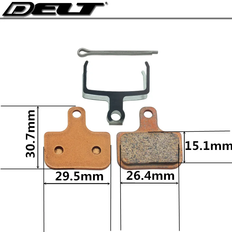 1 пара горного MTB велосипеда дисковые Тормозные колодки pin для AVID DB1 DB3 DB5 SRAM Уровень Металлический запчасти для велосипеда