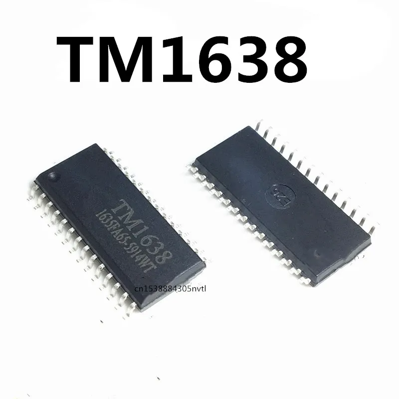 Оригинал 10 шт./TM1638 SOP28 | Электронные компоненты и принадлежности