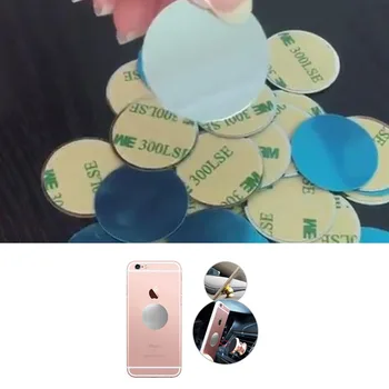 

5pcs/10pcs Round Disk Iron Sheet For Mobile Phone Stand Metal Plate Magnetic Holder For Magnetic Car Phone Holder 40x0.3mm