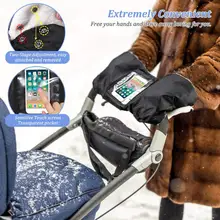 Зимние Warme варежки на коляску, детская коляска, муфта для рук, водонепроницаемый аксессуар для коляски, рукавица, детская коляска, клатч, уличная перчатка