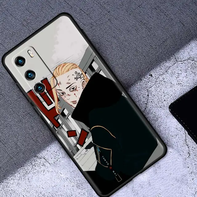 Phone Cover for Huawei P30 P40 Lite E P Smart Z Y6 Y7 Y9 Shell for Honor 9X Pro P20 Lite Soft Case Anime Tokyo Revengers B06
