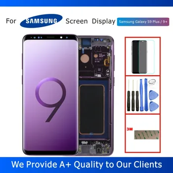 

Original 6.2" LCD Display for Samsung Galaxy S9 Plus S9+ LCD Display with Touch Screen Digitizer Assembly Replacement Parts