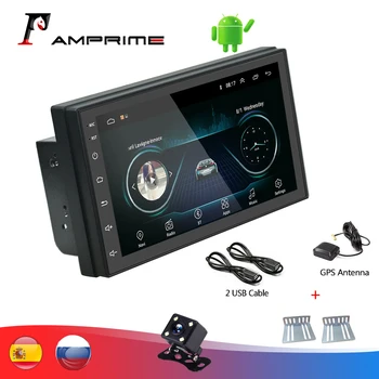 

AMPrime 2Din 7" Android Car Radio Multimedia Player GPS Navigation Car Stereo Mirror Link FM Wifi Autoradio For Nissan Hyundai