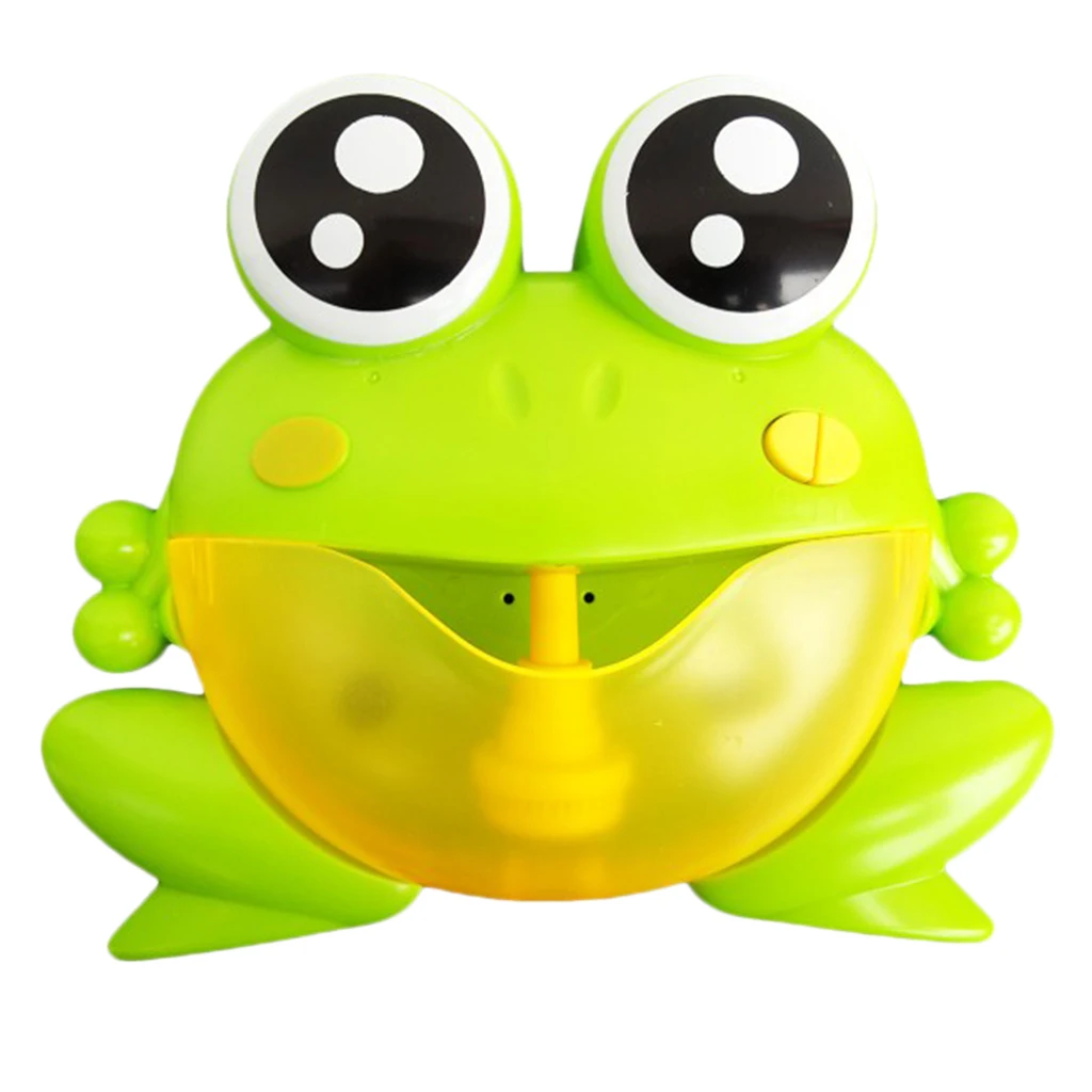 Baby Music Bath Frog Bubbler Bubble Maker Machine Crab Automatic Toy