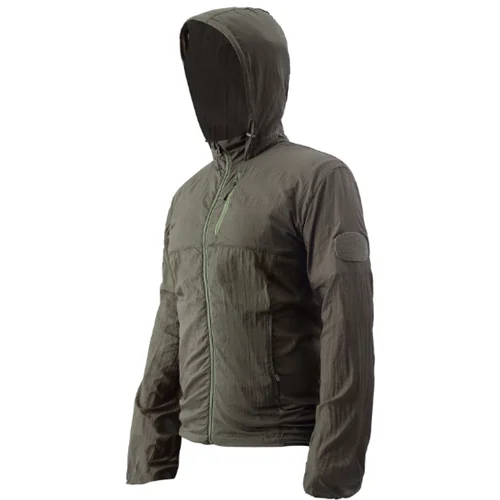 Army Green Новинка, летняя Водонепроницаемая быстросохнущая тактическая Мужская куртка, плащ с капюшоном, тонкая ветровка, Солнцезащитная армейская военная куртка - Цвет: Army Green