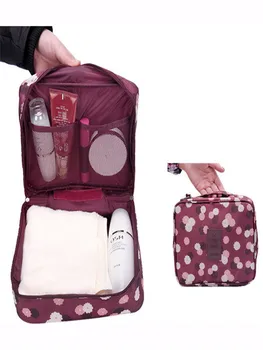 

Pockettrip Hanging Toiletry Kit Clear Travel Bag Cosmetic Carry Case Toiletry Case Bag Wash Organizer Storage Pouch Handbag 2019