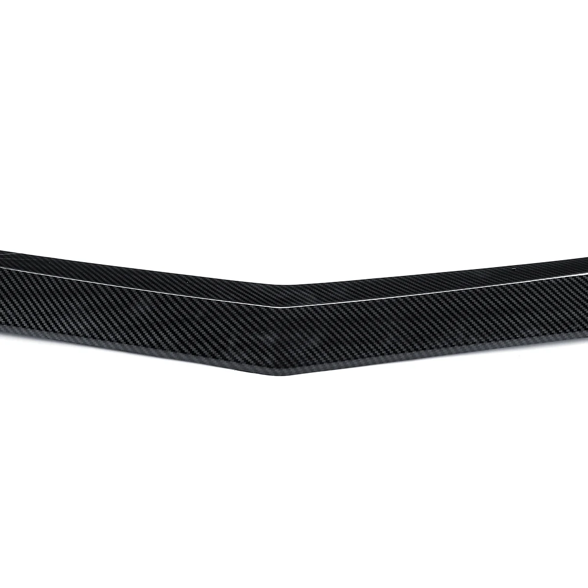 

Hot 3pcs Carbon Fiber Front Bumper Lip Cover Trim for Cadillac ATS 2015-2018 Exterior Parts Black Car Front Bumper Cover