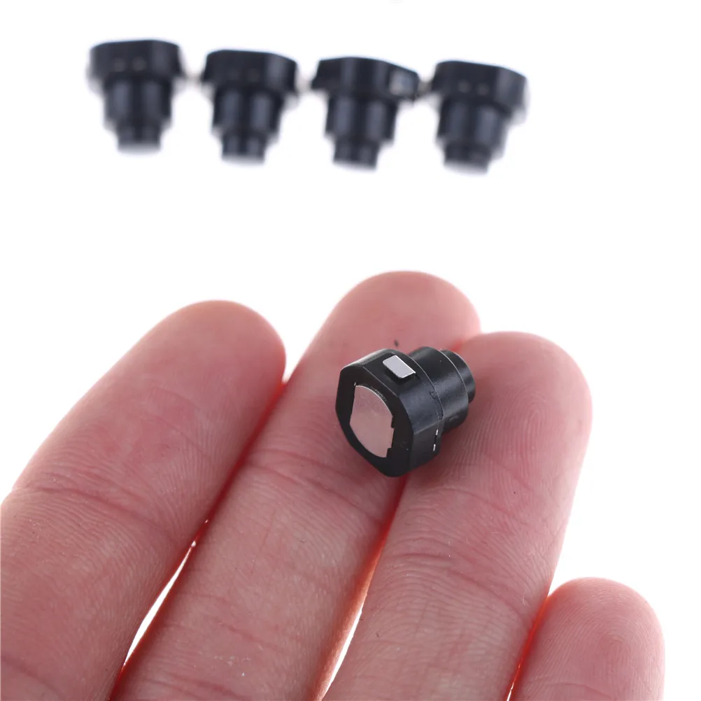 10PC/lot Flashlight Torch Part Round Push Button Switch Black DC 30V 1A 10mm x 10mm (D*H)