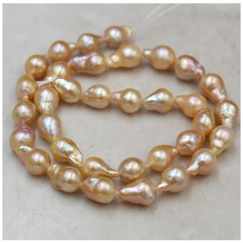 

8*11mm/33PCS Natural Irregular Baroque Freshwater Pearl Loose Beads for DIY Fine Jewelry Making Jewelry Finding Accessories