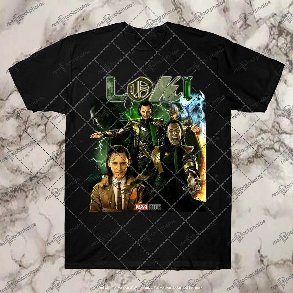 Tom Hiddleston Loki футболка (1) | Мужская одежда