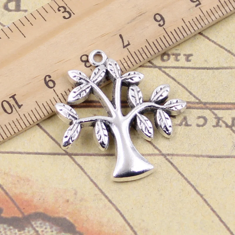 

6pcs Charms Life Tree 33x31mm Tibetan Silver Color Pendants Crafts Making Findings Handmade Antique DIY Jewelry