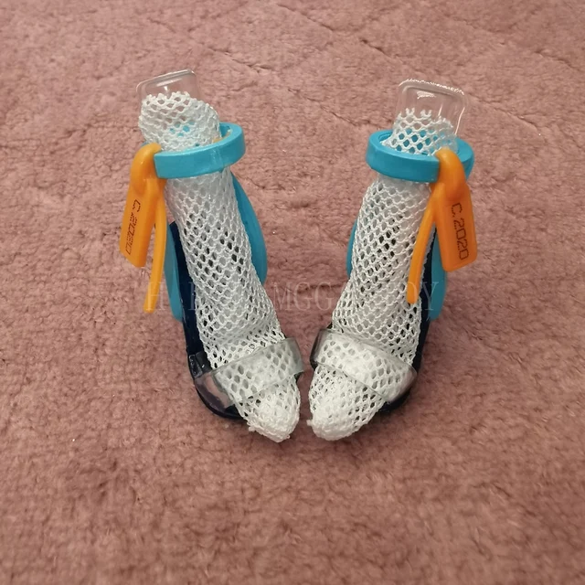 Original rainbow middle school fashion big sister doll shoes earrings earrings hairpin DIY girl toys 6