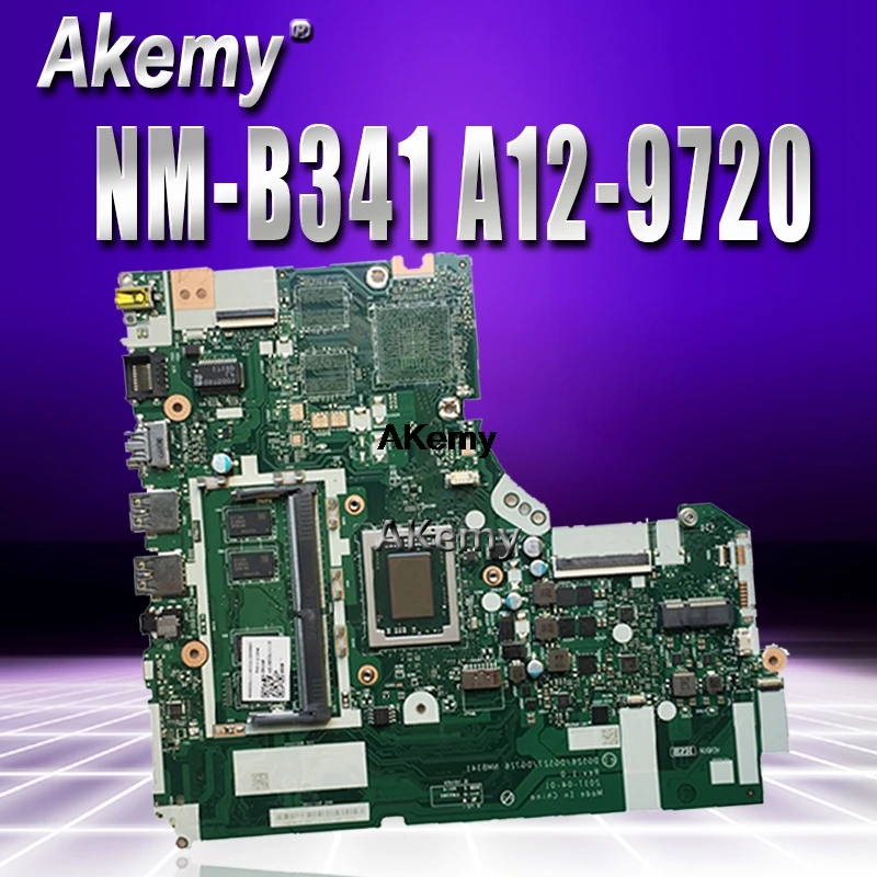 

NM-B341 Laptop motherboard for Lenovo 320-15ABR original mainboard 4GB-RAM A12-9720P