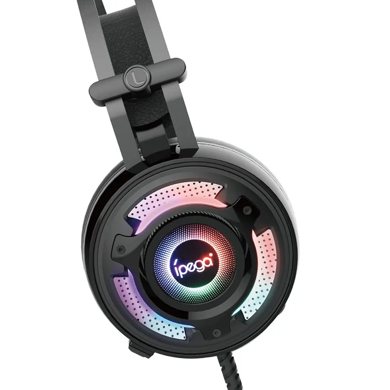 Stereo Surround Sound Wired Headphone Gaming RGB Earphones Headset with Microphone Mic for PS4 Xbox One N Switch PC Tablet