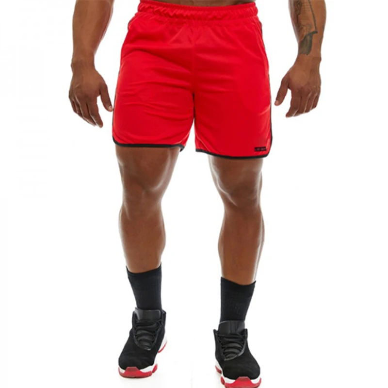 black casual shorts 2020 Men Fitness Bodybuilding Shorts Man Summer Gyms Workout Male Breathable Mesh Quick Dry Sportswear Jogger Beach Short Pants smart casual shorts mens