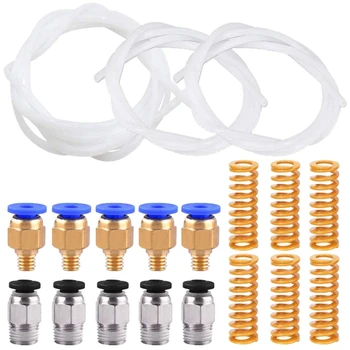 

2 Pieces Ptfe Teflon Tube(1 Meters) +1 Piece Ptfe Teflon Tube (2 Meters)+5 Pieces Pc4-M6 Quick Fitting + 5 Pieces Pc4-M10 Straig